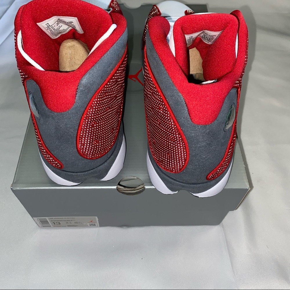 Nike Air Jordan 13 retro Red Flint Men’s 13 New - Picture 5 of 6
